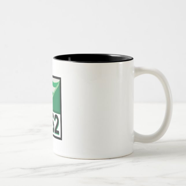 Em Dois Tons Caneca de café ES2 (Direita)