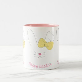 Em Dois Tons Caneca de café Happy Easter