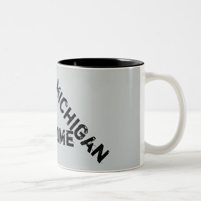 Em Dois Tons Caneca de café impressionante das citações de (Direita)