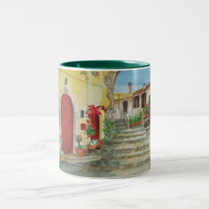 Em Dois Tons Caneca de Café Italiana Itália Chocolate Quente Ch