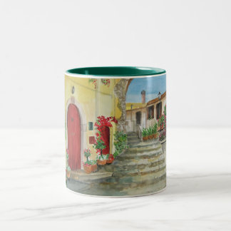 Em Dois Tons Caneca de Café Italiana Itália Chocolate Quente Ch