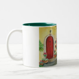 Em Dois Tons Caneca de Café Italiana Itália Chocolate Quente Ch