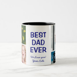 Em Dois Tons Caneca de Café Melhor Pai do Mundo