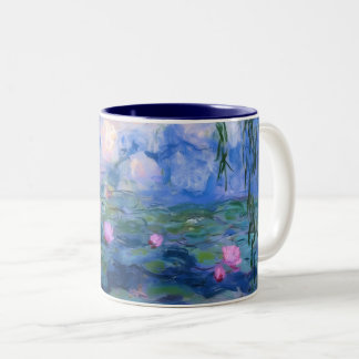 Em Dois Tons Caneca de Café Monet Ninféias