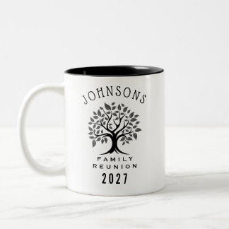 Em Dois Tons Caneca de Café Monocromática Grid Legado Reunião d