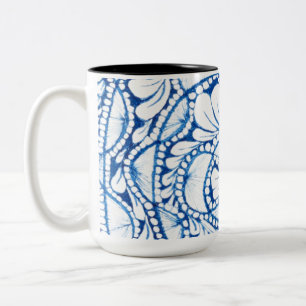 Em Dois Tons Caneca de Café O&A Two-Tone