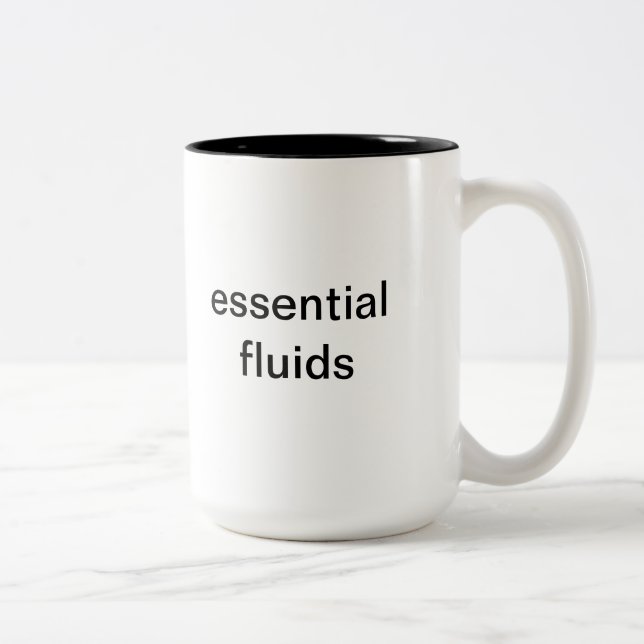 Em Dois Tons Caneca de café original (líquidos essenciais) (Direita)