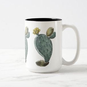 Em Dois Tons Caneca de Café Pera Espinhosa