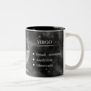 Em Dois Tons Caneca de Café Personalizada com Foto e Nome Virge