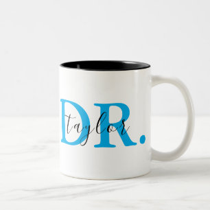 Em Dois Tons Caneca de Café Personalizada de Médico