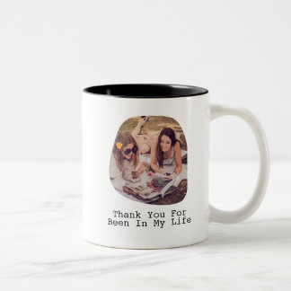Em Dois Tons Caneca de Café Personalizável. Amigos e Família 