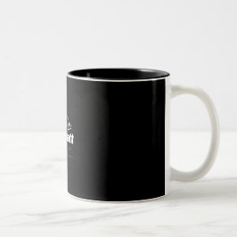 Em Dois Tons Caneca de café preta
