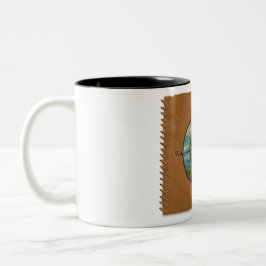 Em Dois Tons Caneca de Café Roda da Medicina