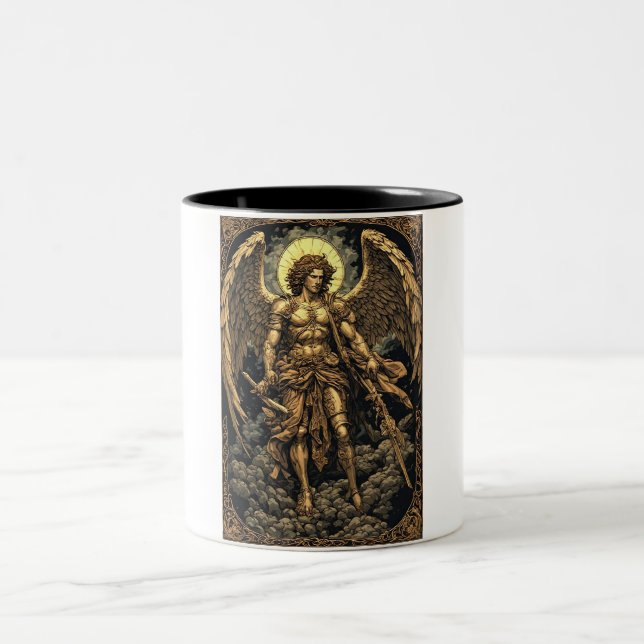 Em Dois Tons Caneca de Café São Miguel Dourado (Centro)