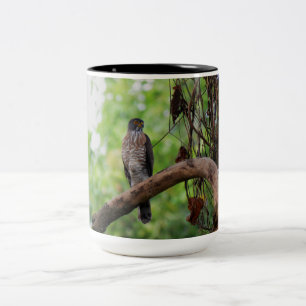 Em Dois Tons Caneca de Café Stay Chirp Minimalista Ave de Rapin