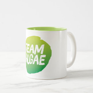 Em Dois Tons Caneca de Café Team Algae Two-Tone