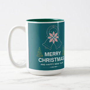 Em Dois Tons Caneca de Café Two-Tone