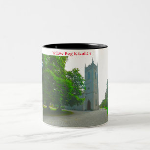Em Dois Tons Caneca de Café Two-Tone Yellow Bog Kilcullen, Kild