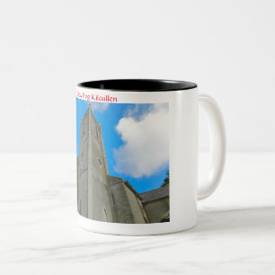 Em Dois Tons Caneca de Café Two-Tone Yellow Bog Kilcullen, Kild