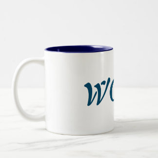 Em Dois Tons Caneca de café WOKE