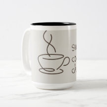 Caneca do Clube de Café de Domingo | Citação de Am