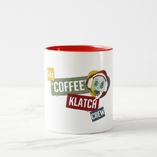 Em Dois Tons Caneca do grupo de Klatch do café
