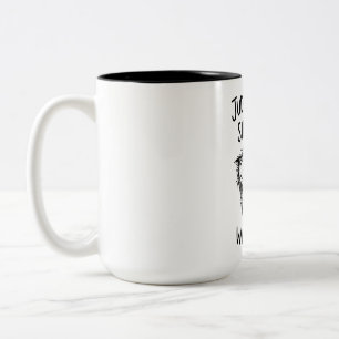 Em Dois Tons Caneca Ousada de Duas Cores para Amantes de Café