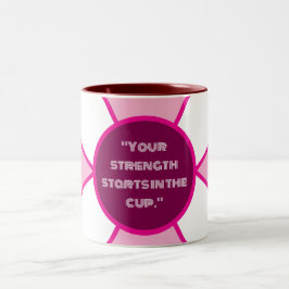 Em Dois Tons Caneca para Amantes de Café