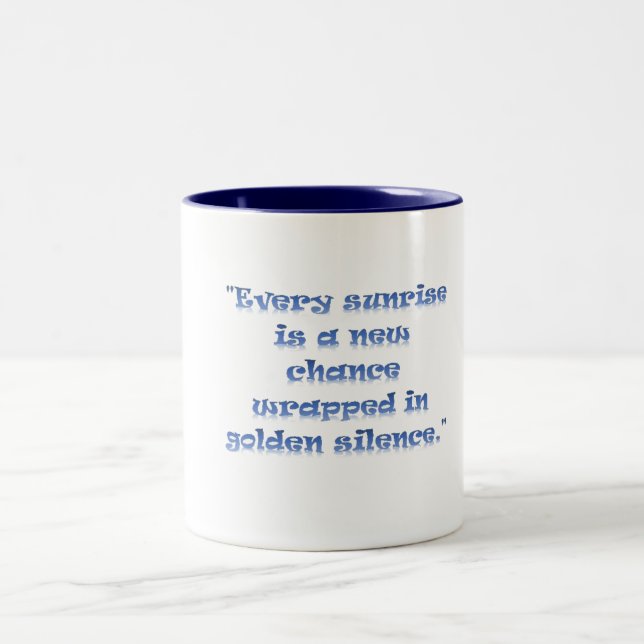 Em Dois Tons Caneca para Amantes de Café (Centro)