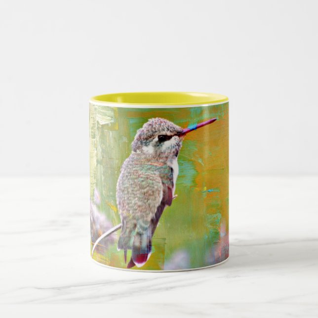 Em Dois Tons Caneca Pastel do chá do copo de café de Hummer (Centro)
