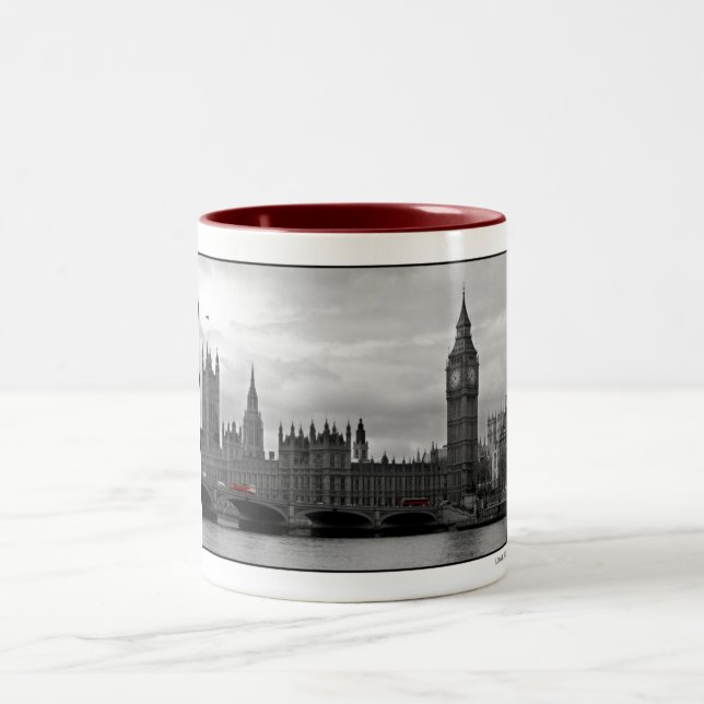 Em Dois Tons Casas da caneca de café do parlamento (Centro)