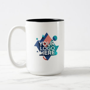 Em Dois Tons Crie Seu Próprio Caneca de Café 15oz de Duas Cores