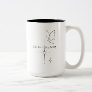 Em Dois Tons Crie Seu Próprio Caneca de Café 15oz de Duas Cores