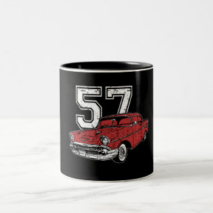 Em Dois Tons De Chevy do Bel Air caneca 1957 de café