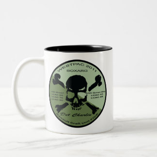Em Dois Tons Destacamento Charlie e caneca de café de LCAC 33