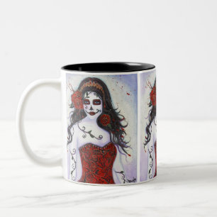 Em Dois Tons Dia da caneca de café morta por Renee L. Lavoie