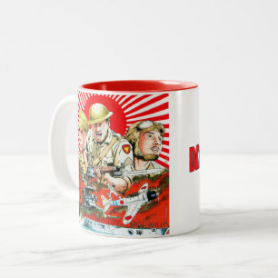 Em Dois Tons Dias de Escuridão da caneca de café