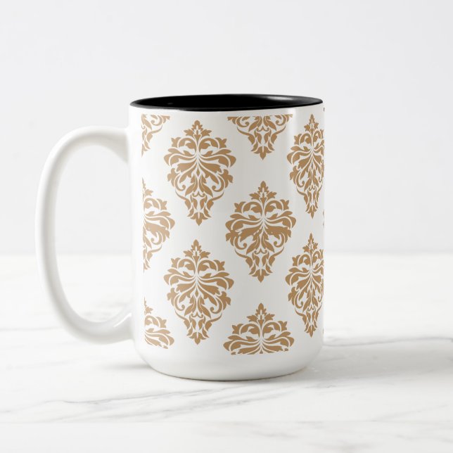 Em Dois Tons Dourada caneca de café (Esquerda)