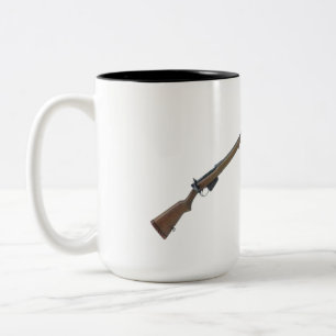 Em Dois Tons E.A.L. Caneca de café
