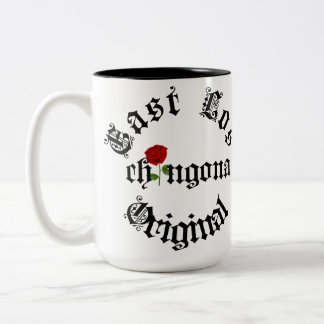 Em Dois Tons East Los Chingona - Caneca de café original