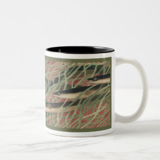Em Dois Tons Enguias - caneca de café