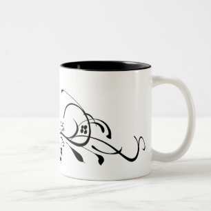 Em Dois Tons Escritura eu sou a caneca de café da videira