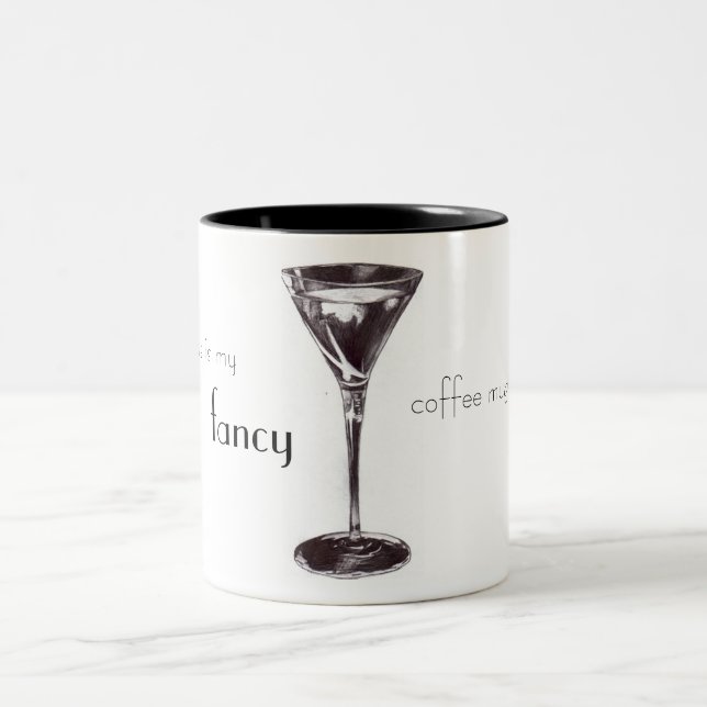 Em Dois Tons Esta é minha caneca de café extravagante (Centro)