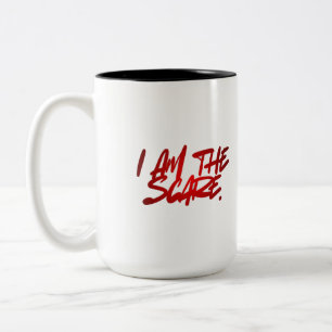 Em Dois Tons EU SOU O MEDO – Caneca de Café & Chá Ousada & Sem