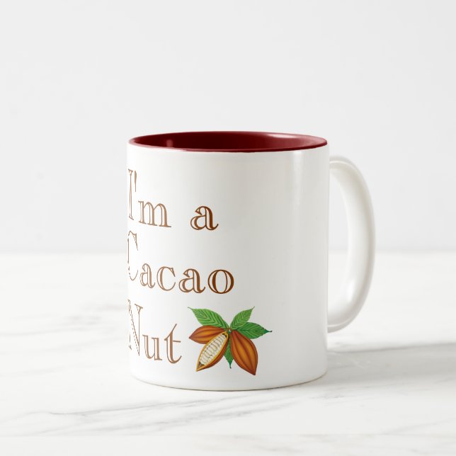 Em Dois Tons Eu sou uma caneca de café de vaca (Frente Esquerda)