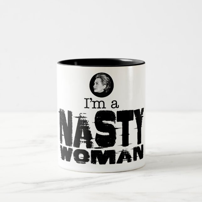 Em Dois Tons Eu sou uma caneca de café desagradável da mulher (Centro)