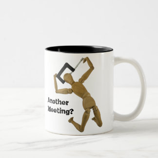 Em Dois Tons Faça-o parar! Caneca de café