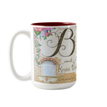Fique Calmo, Salmo 46:10 - Caneca de Café