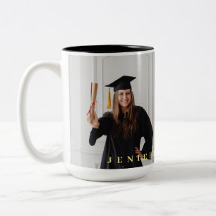 Em Dois Tons Graduação da turma de 2026 Caneca de café Two-Tone