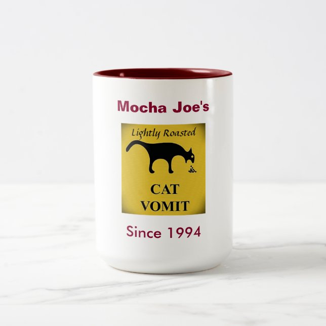 Em Dois Tons Humor #3 da casa do café: Caneca de café (Centro)
